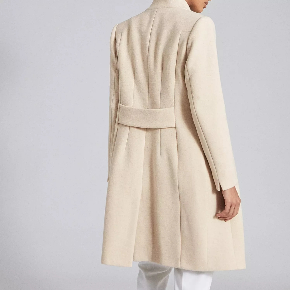 *Restocked!* NWT REISS | Marcie Wool Blend Coat - Picture 3 of 11